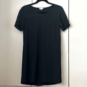 Aritzia Wilfred Free | Black Short T-Shirt Dress